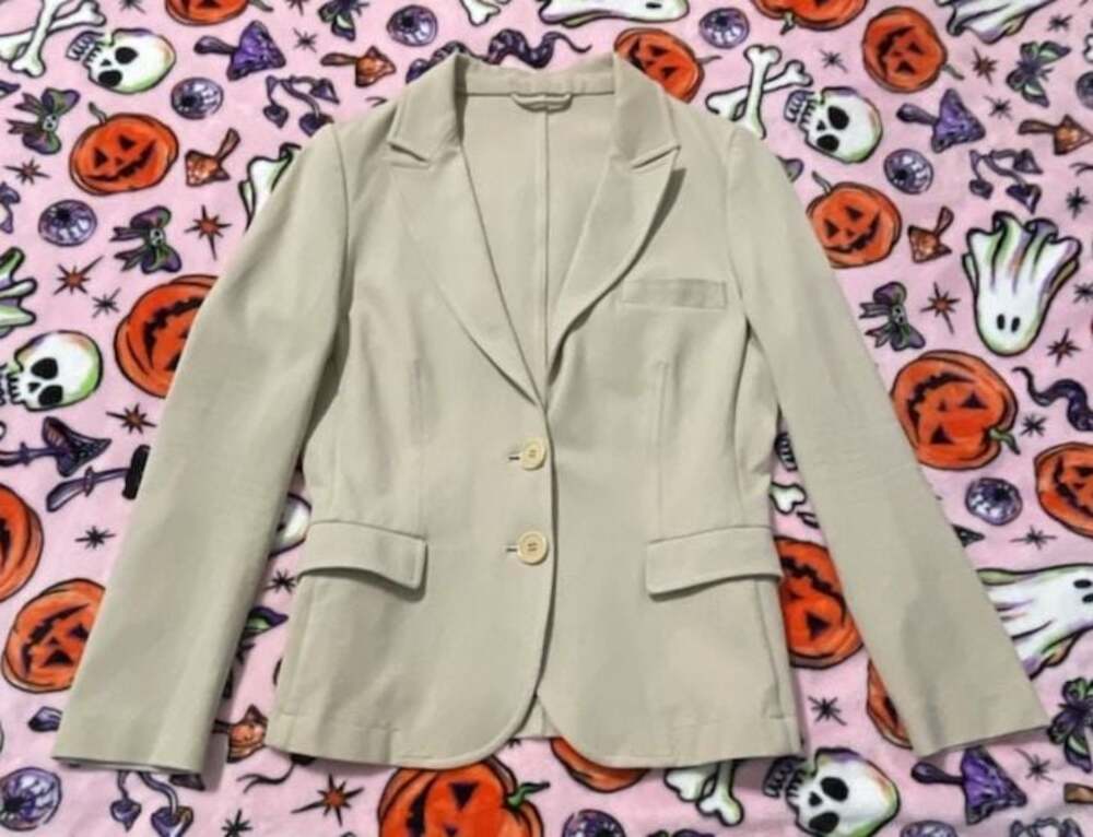 Etro Milano Beige Blazer Jacket Size 42